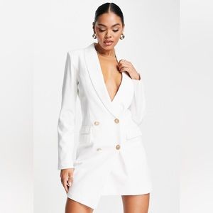 White Blazer Dress. NWT. by Unique21